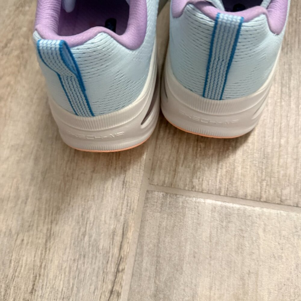 SKETCHERS AIR COOLED MEMORY FOAM- BLUE 10 - Picture 6 of 7